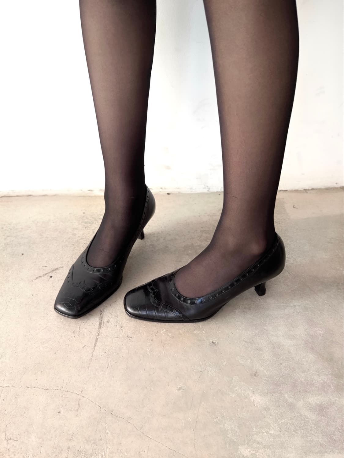 BALLY classy leather pumps heels 상품이미지6