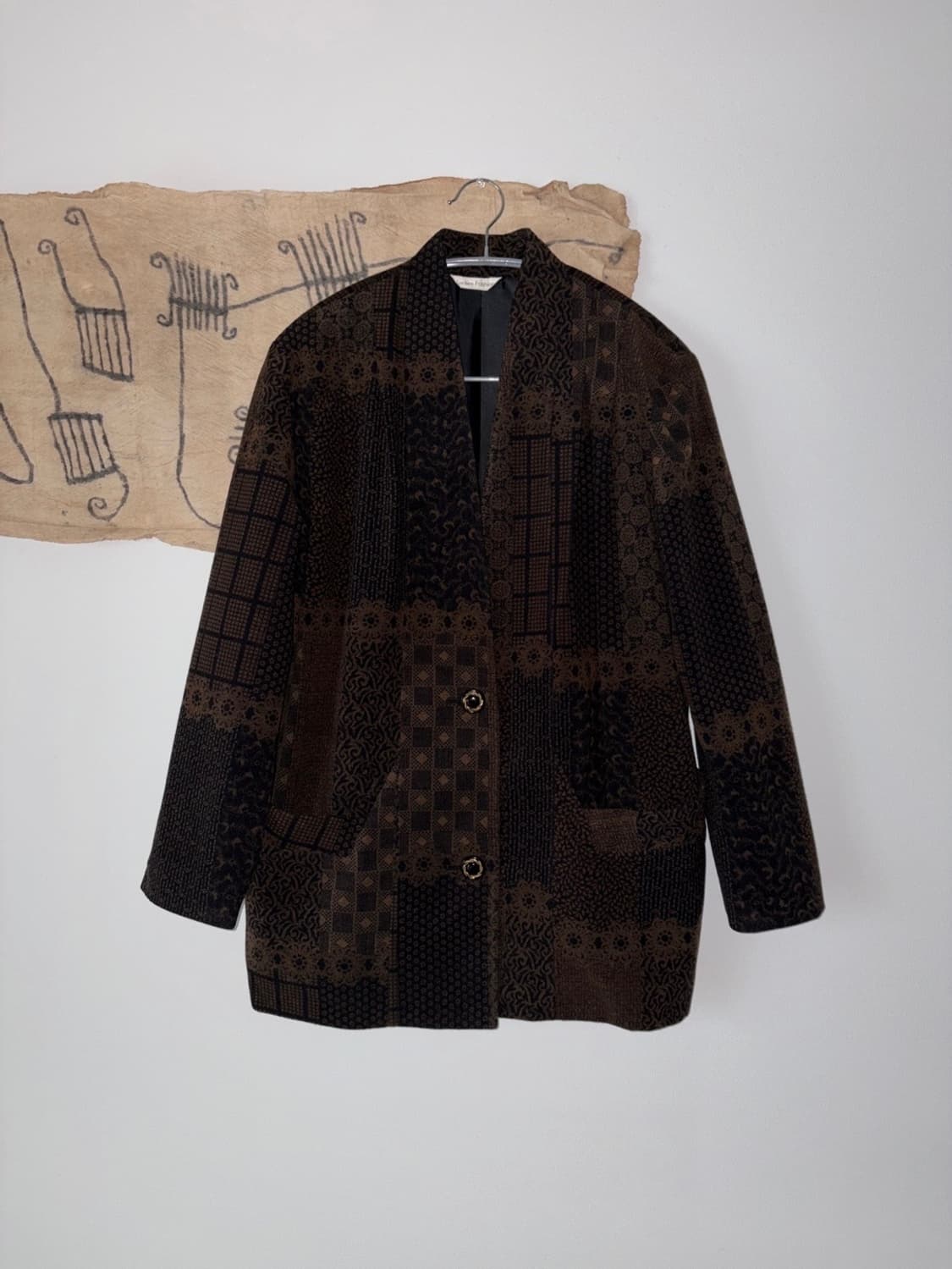 patterned jacket 상품이미지1