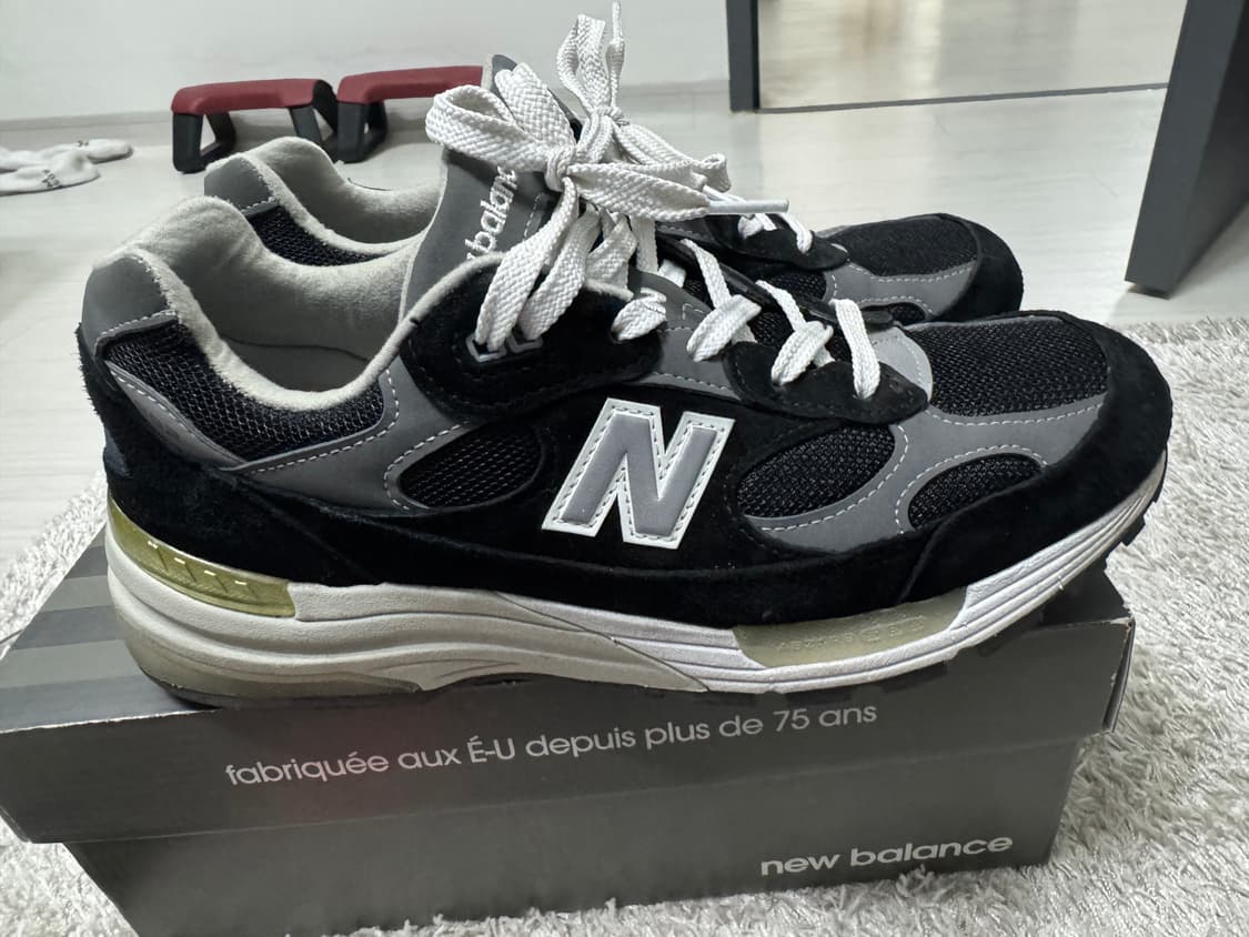 [270] 뉴발란스992 블랙그레이 상품이미지4