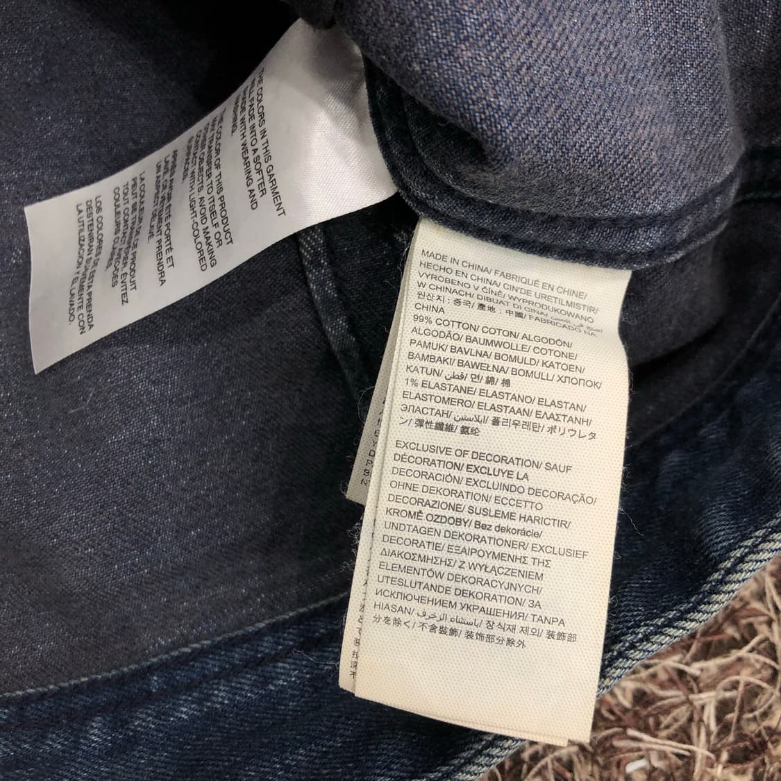 캘빈클라인 워싱 데님 자켓 청자켓 상품이미지7