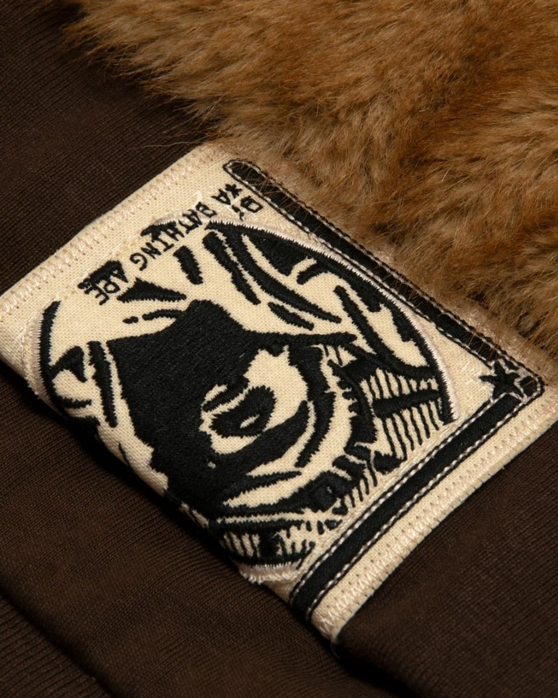 Aape 문페이스 플리스 후드 집업 S 상품이미지6