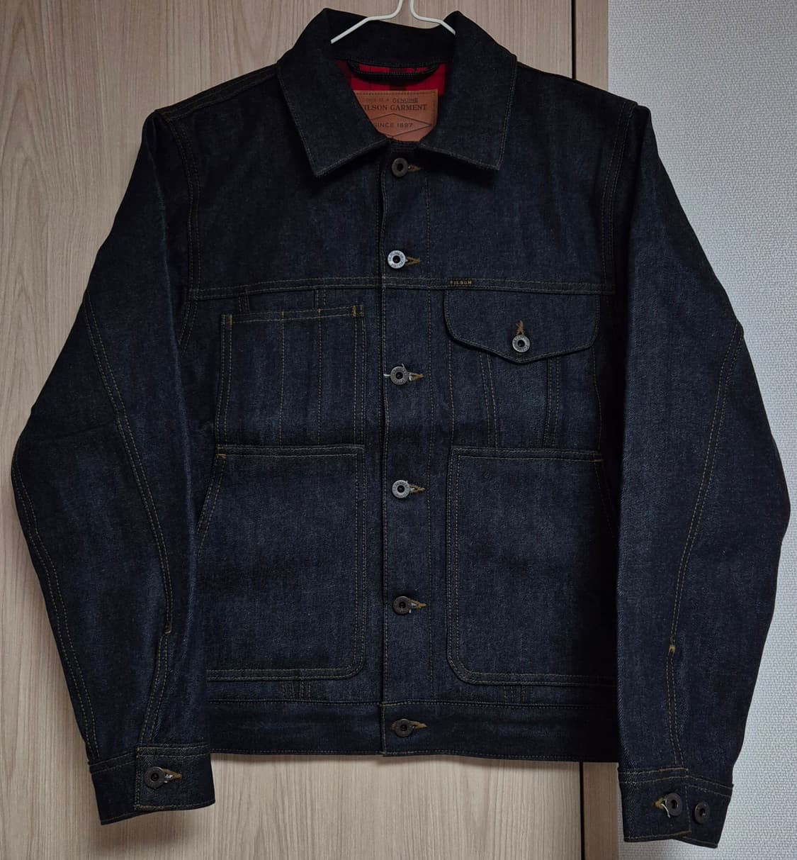 [FILSON] 필슨 라인드 데님 숏 크루저 자켓 XS (새상품) 상품이미지1