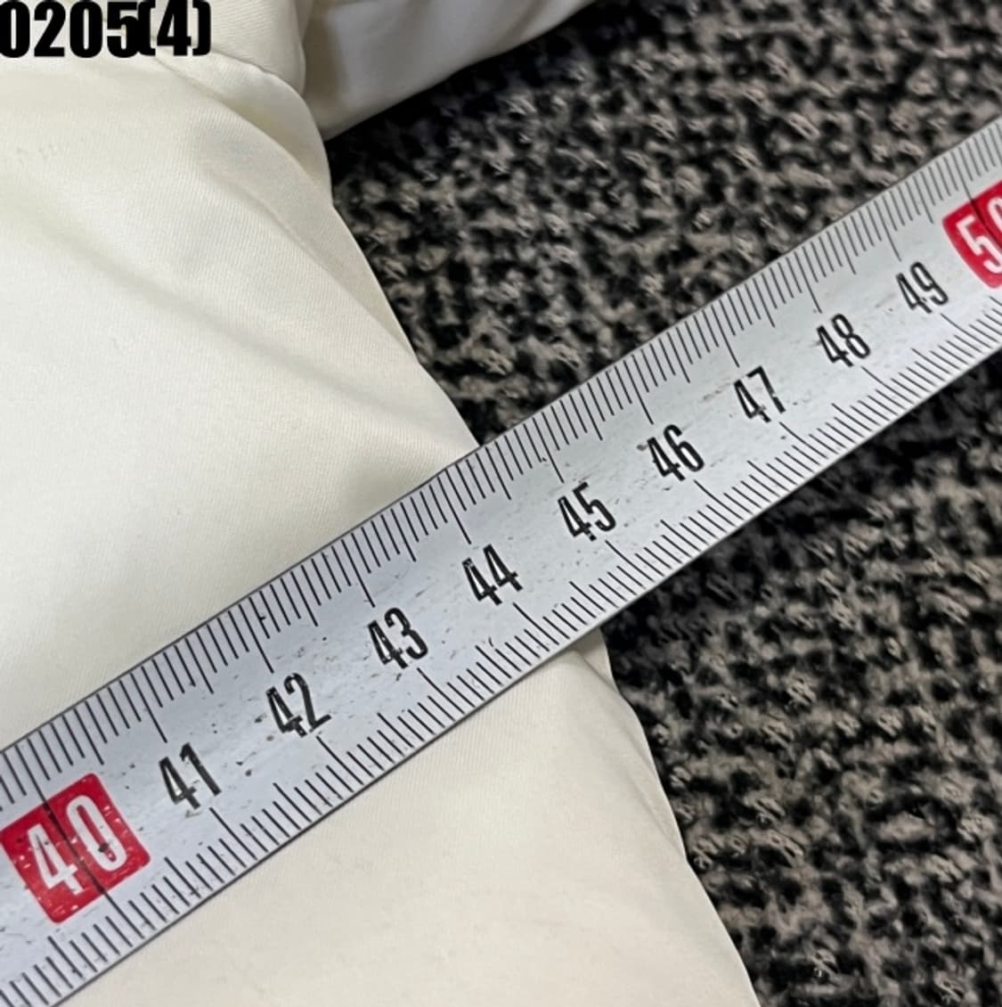 [S] ASK 에스크 여성 아이보리 후드 퍼 패딩 점퍼 0205(4) 상품이미지7