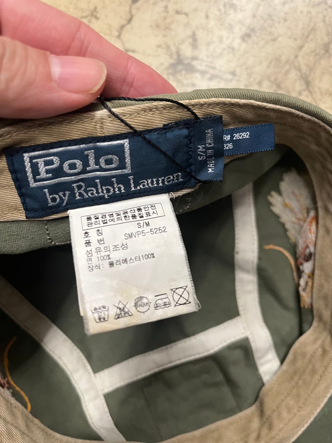 00s 폴로 랄프로렌 밀리터리 볼캡 상품이미지8