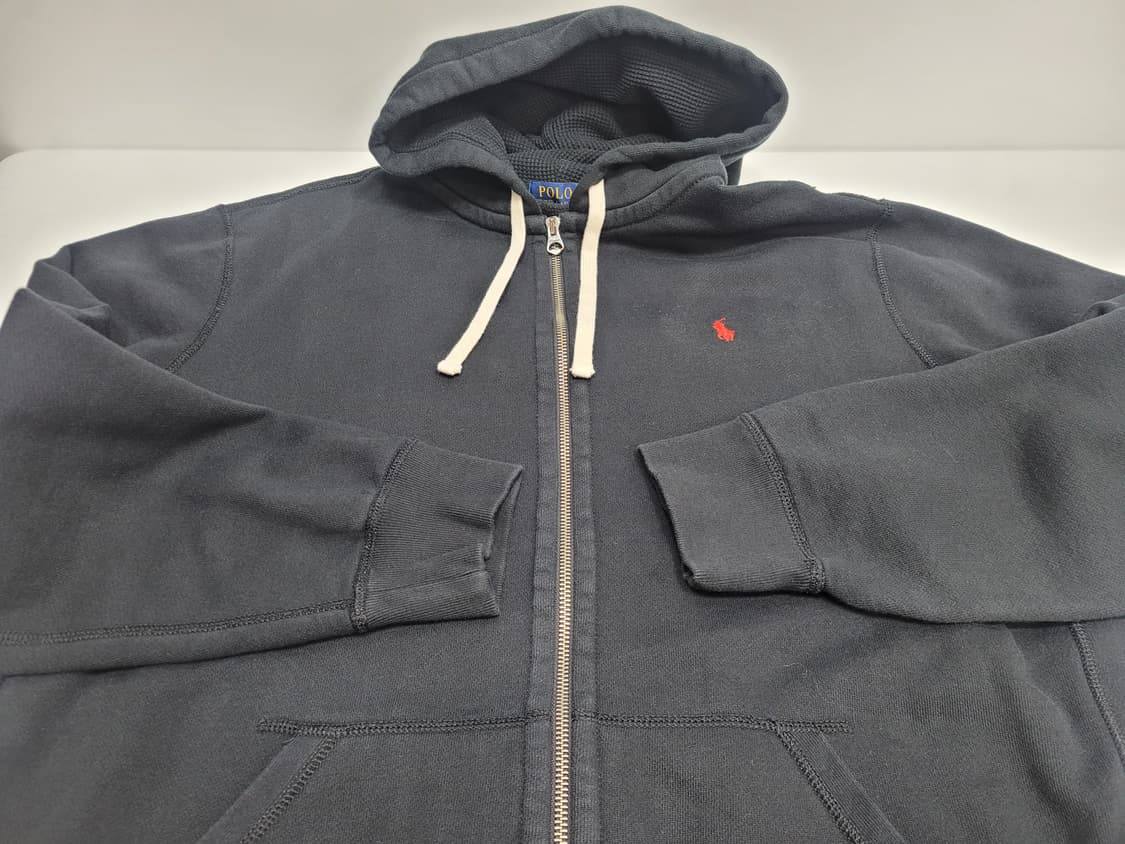 POLO 폴로랄프로렌 래드 포니 후드 집업 / 남 XL 블랙
 상품이미지4