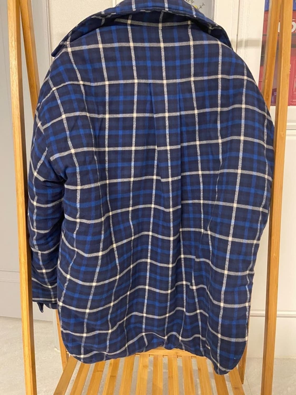 [46] 발렌시아가 fw17 플라넬 패디드 오버사이즈 셔츠 자켓 상품이미지5