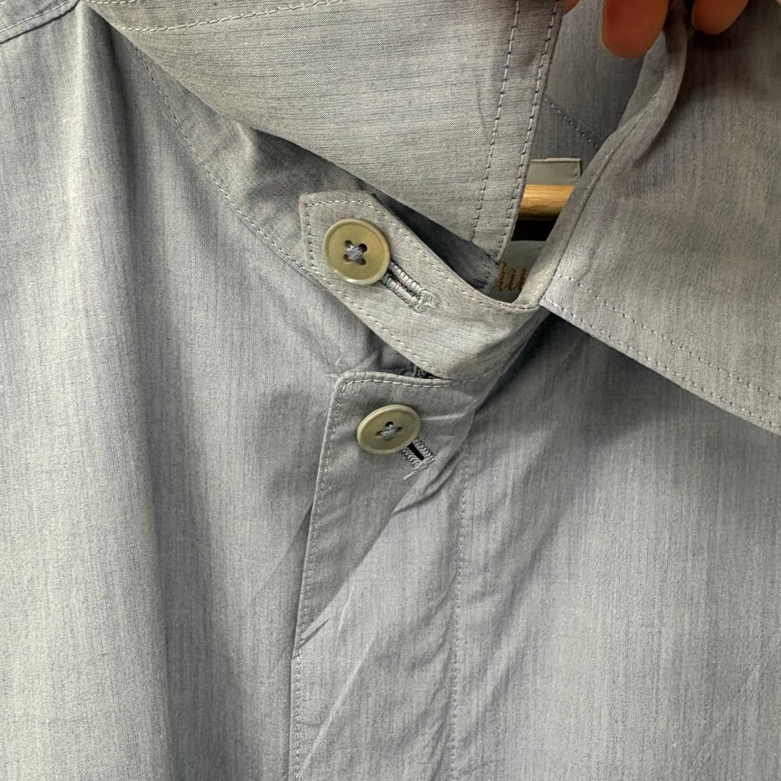 아쿠아스큐텀 그레이 블루종 자켓 남성 L 상품이미지4