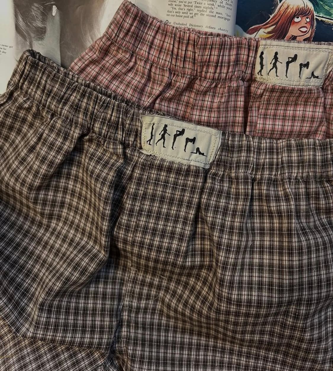 빨간줄 팬티 2장 상품이미지1