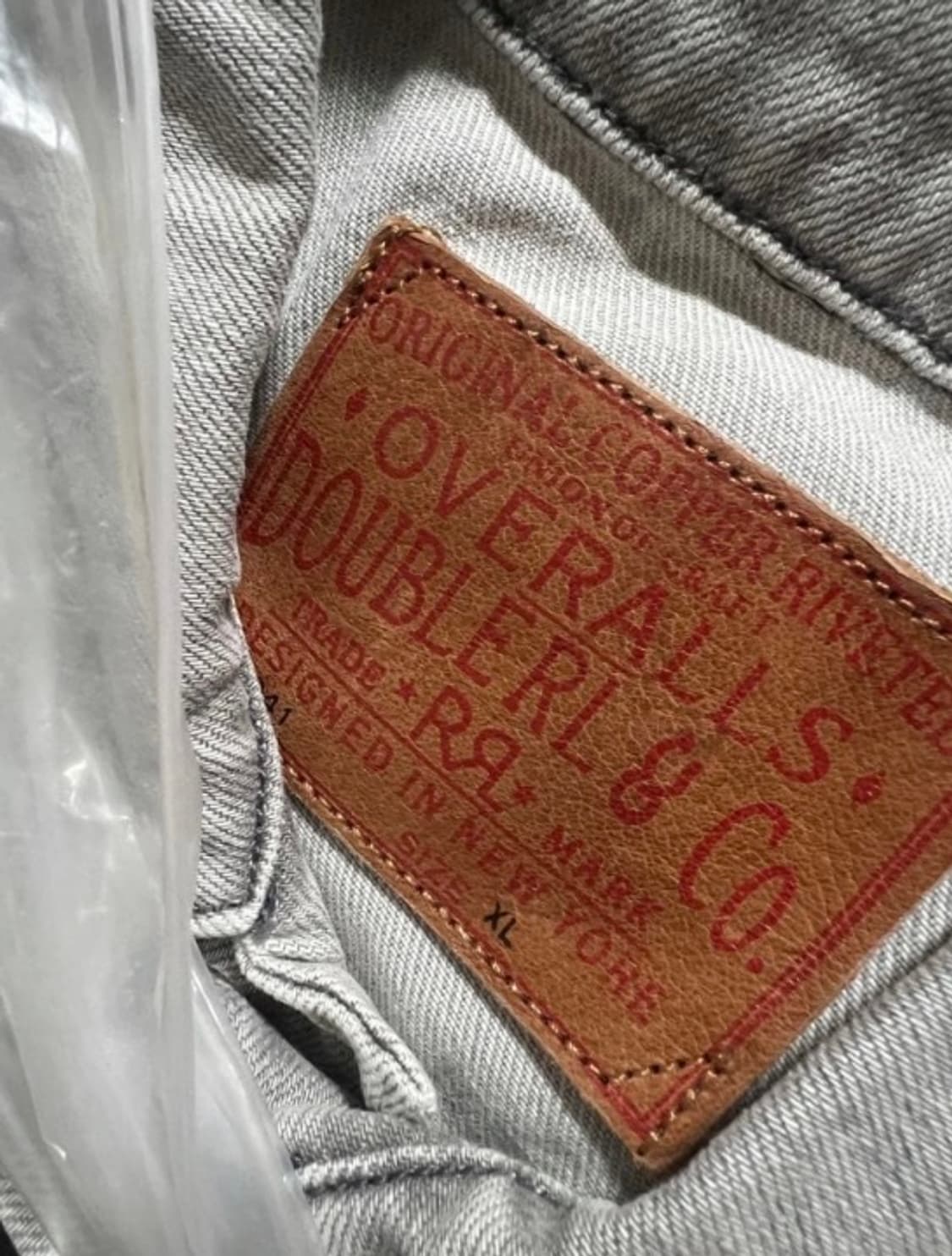 RRL 자수 트러커 데님 상품이미지3