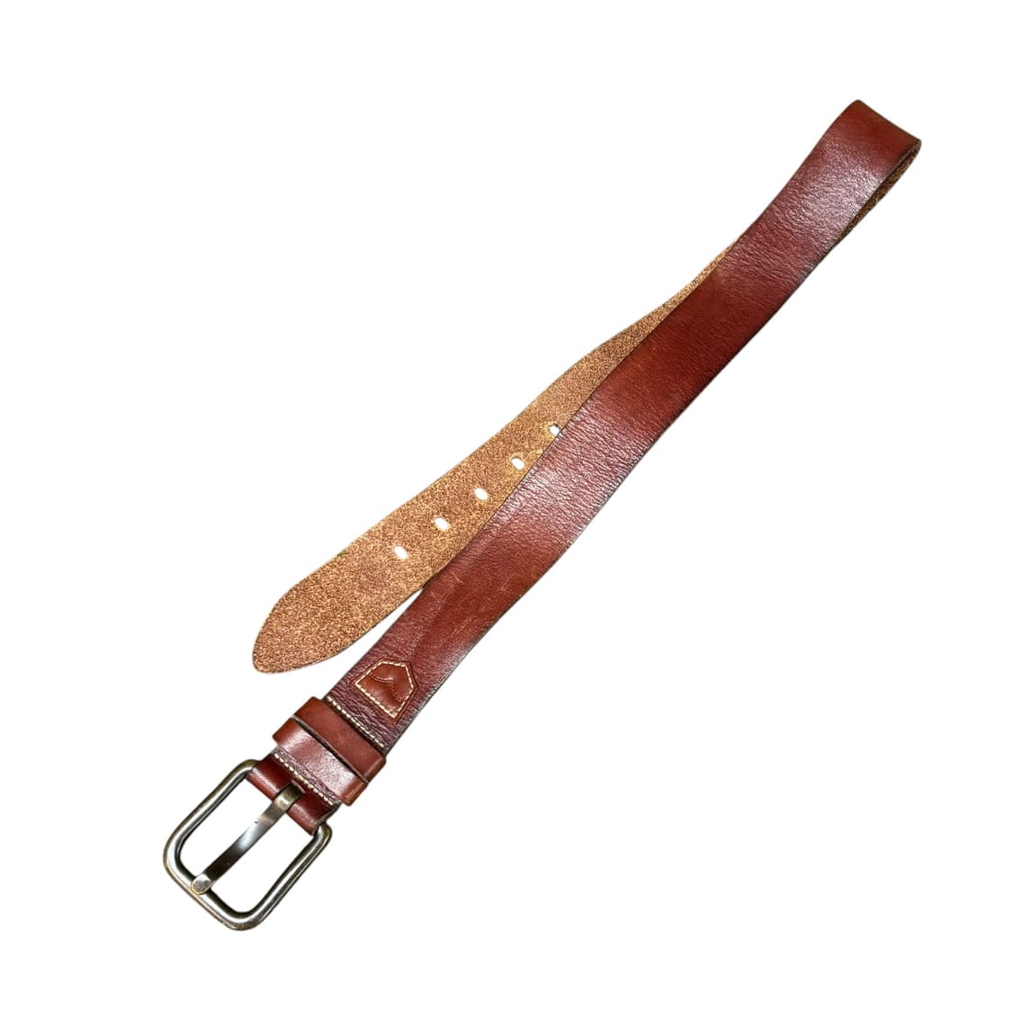 리바이스 웨스턴 리얼 레더 벨트 상품이미지1