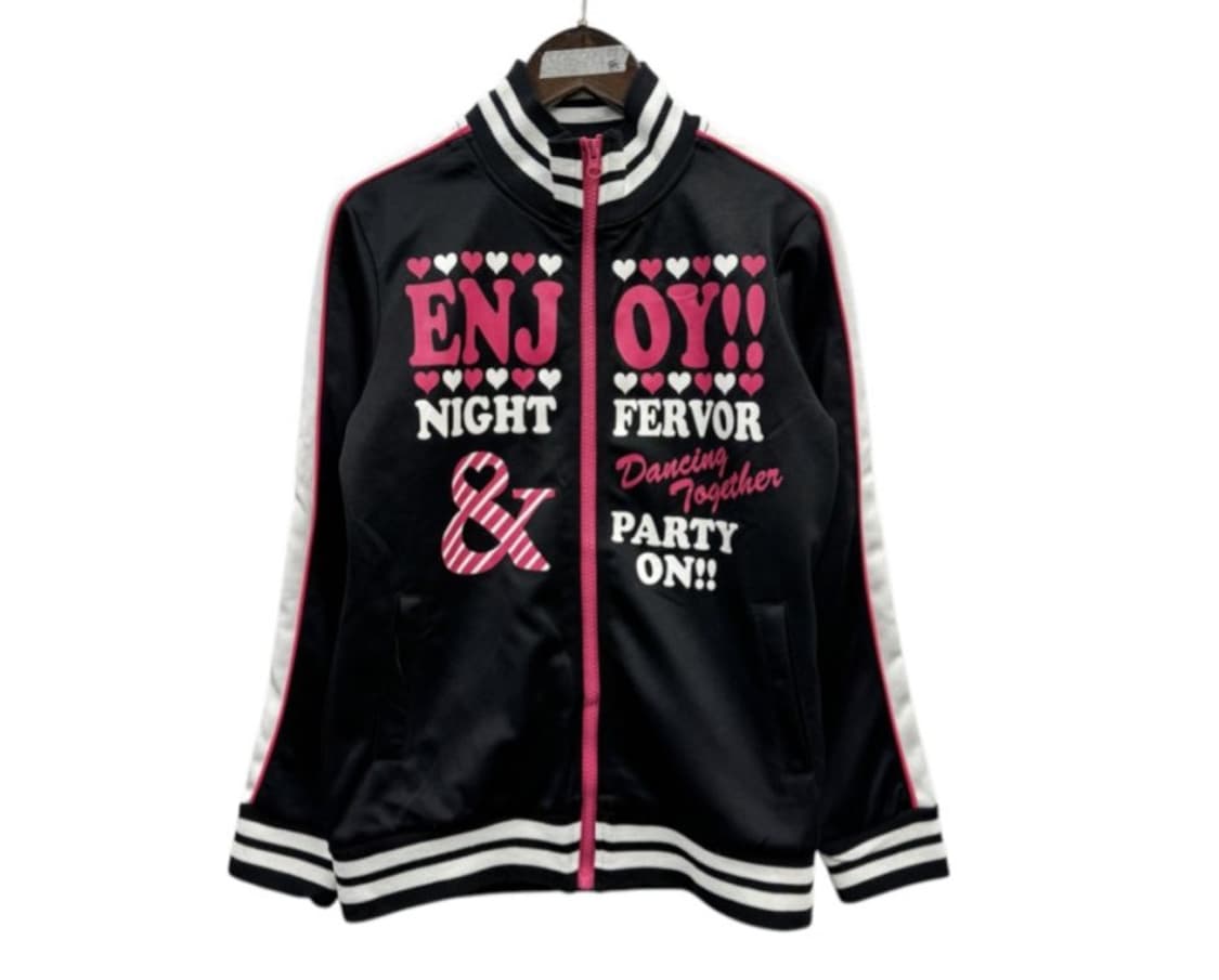 빈티지 헤이세이 갸루 핑크포인트 져지 상품이미지1