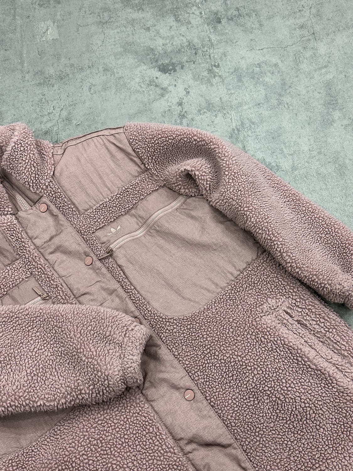 아디다스 플리스 롱 집업 상품이미지2