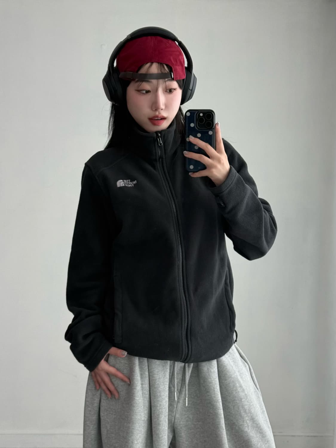 노스페이스 블랙 후리스 상품이미지3