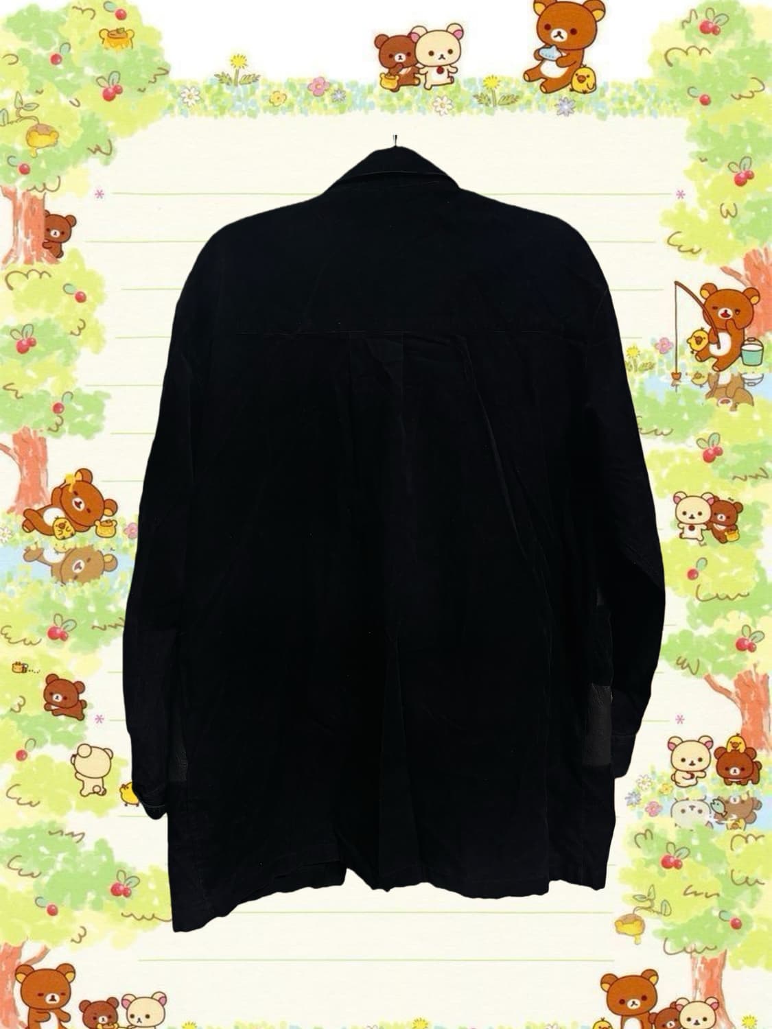 빈티지 루니툰 실베스터,트위티 가죽 패치 셔츠 자켓 상품이미지2