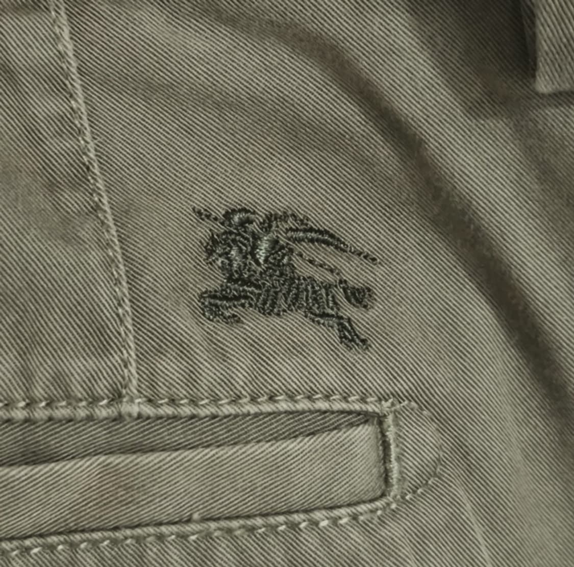 37 버버리 면바지 카키 상품이미지2