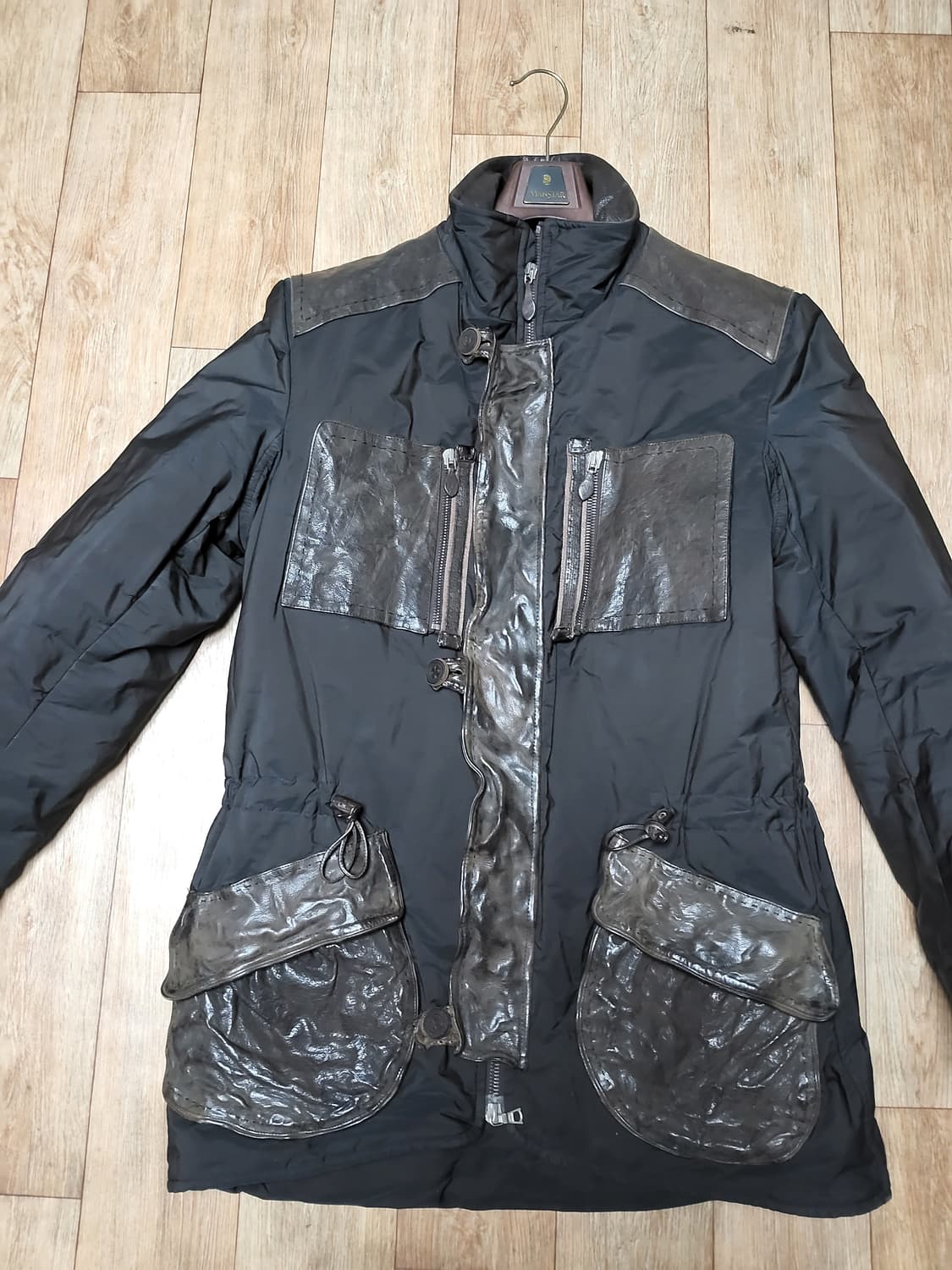 이태리명품.에르마노설비노(Ermanno Scervino)레더믹스드 자켓 상품이미지3