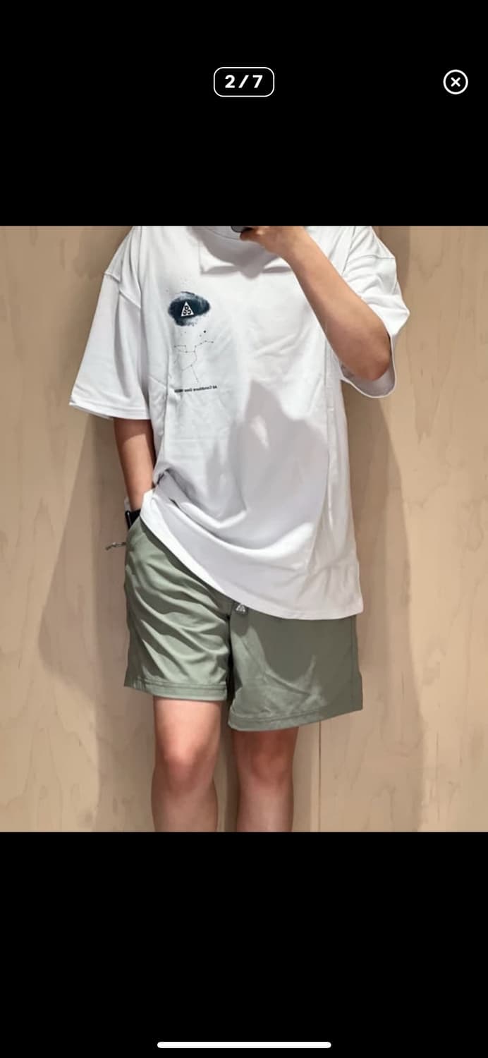 나이키 반팔티 + 쇼츠 상품이미지1