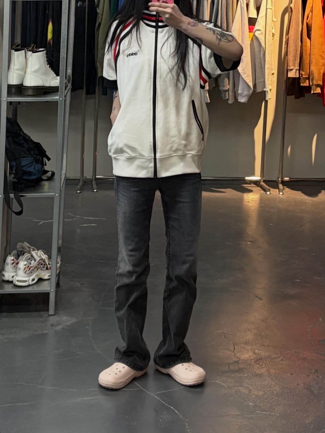 아디다스 벨루어 반팔 져지 A3133 상품이미지1