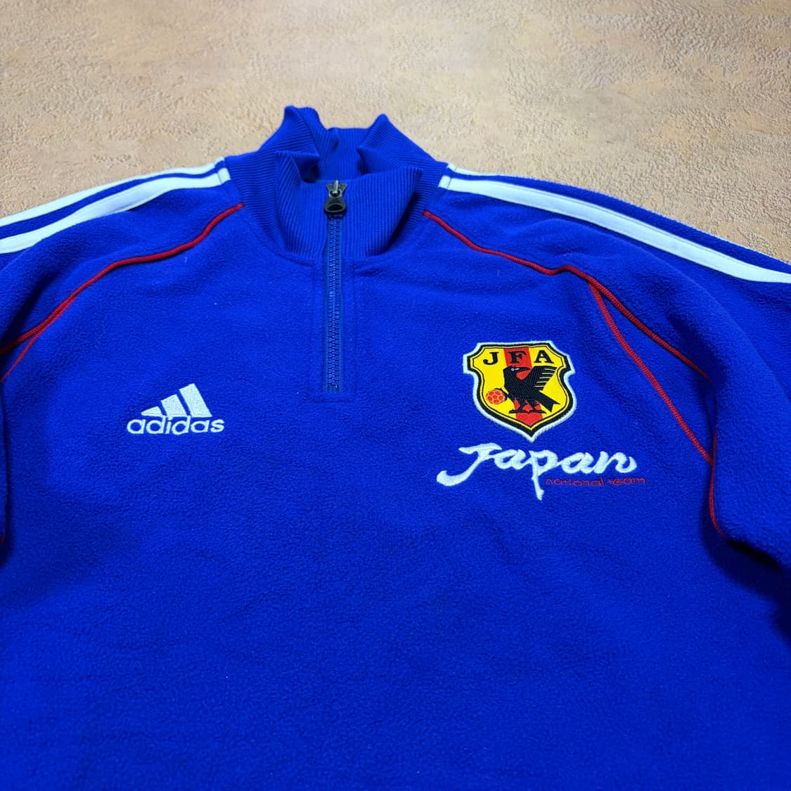 일본판)아디다스 00s-01s 일본 국대 플리스 반집업 상품이미지2