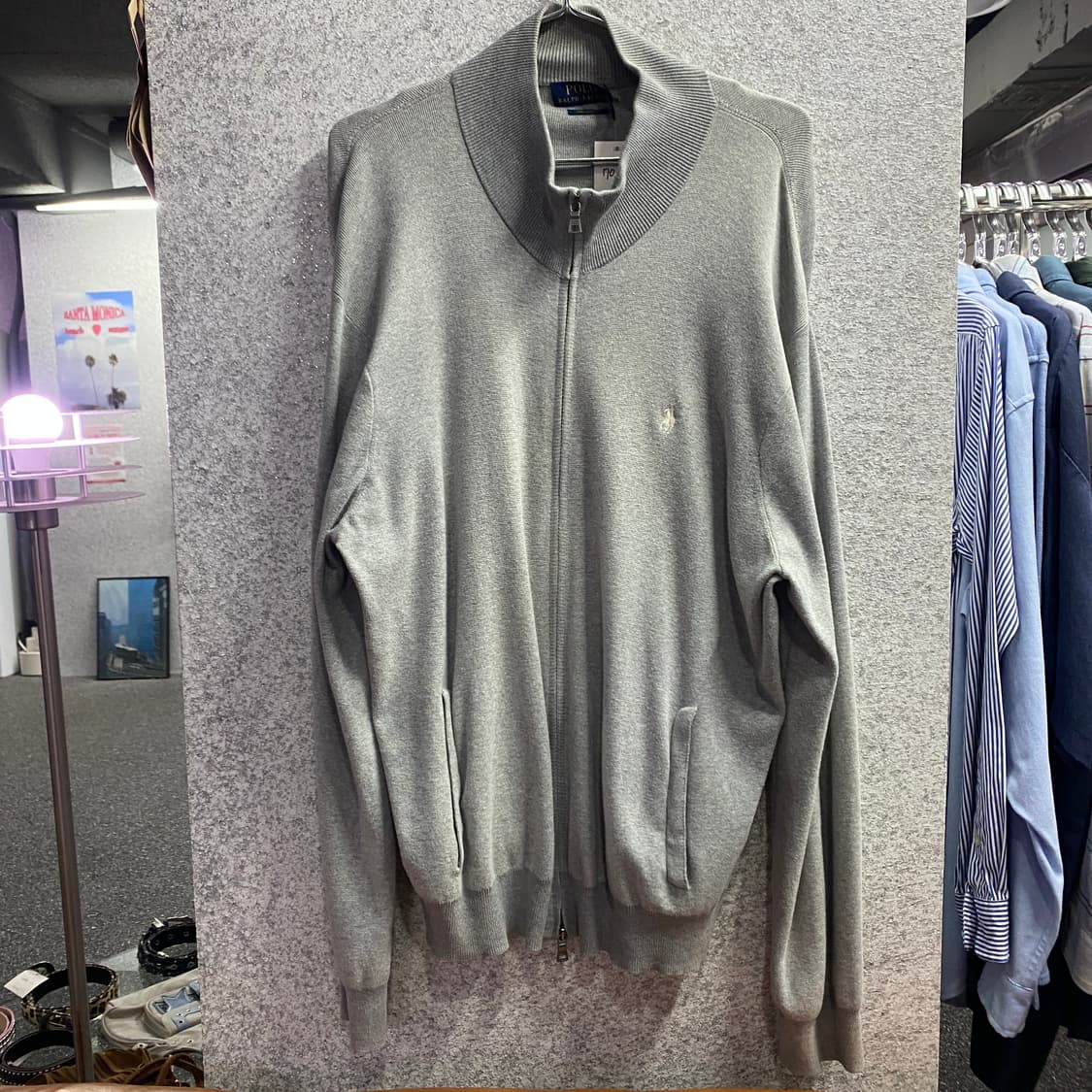 폴로 랄프로렌 화이트포니 투웨이 니트집업 B3151 상품이미지2