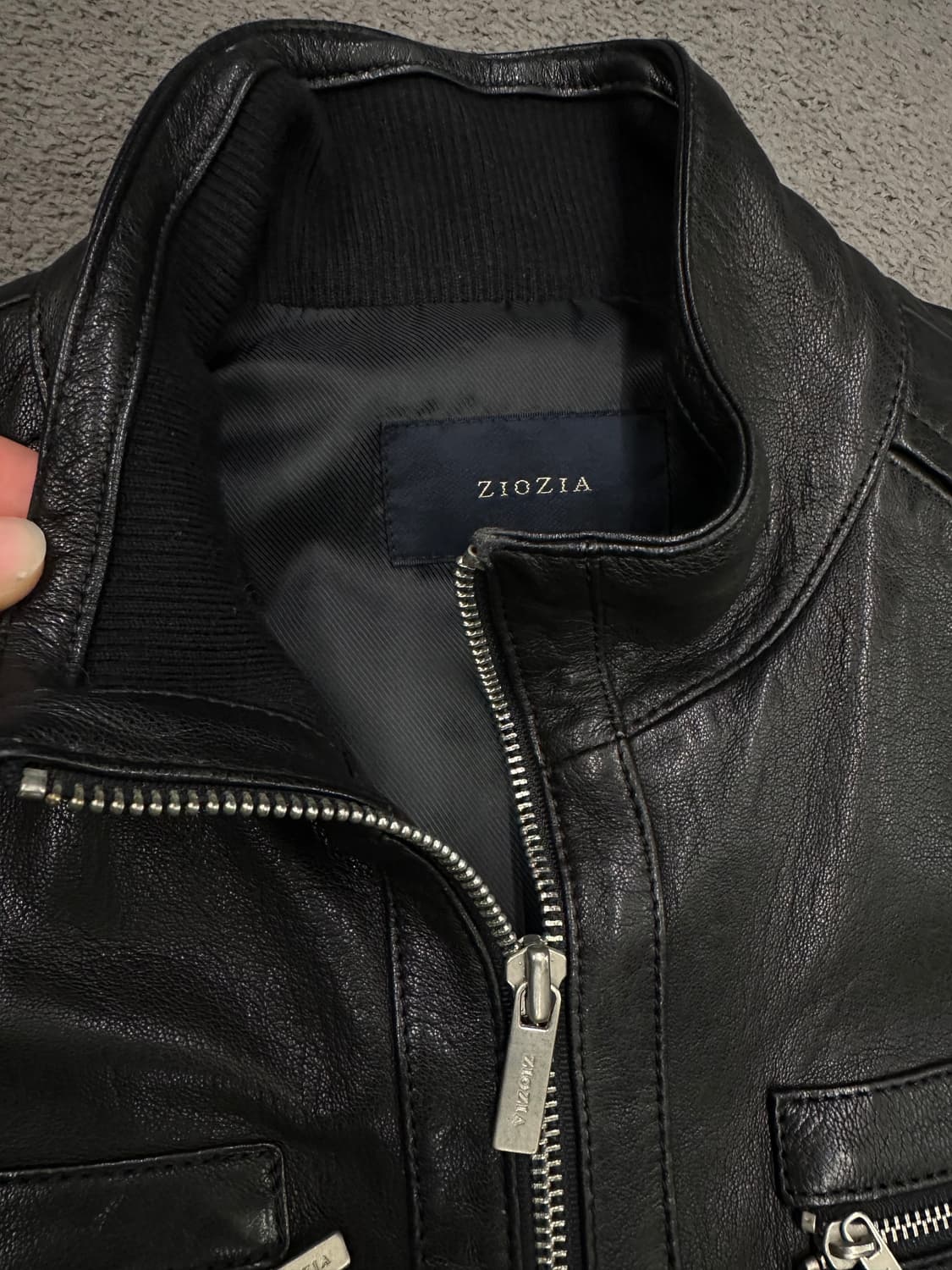 지오지아 라이더 양가죽 자켓 처분  상품이미지3