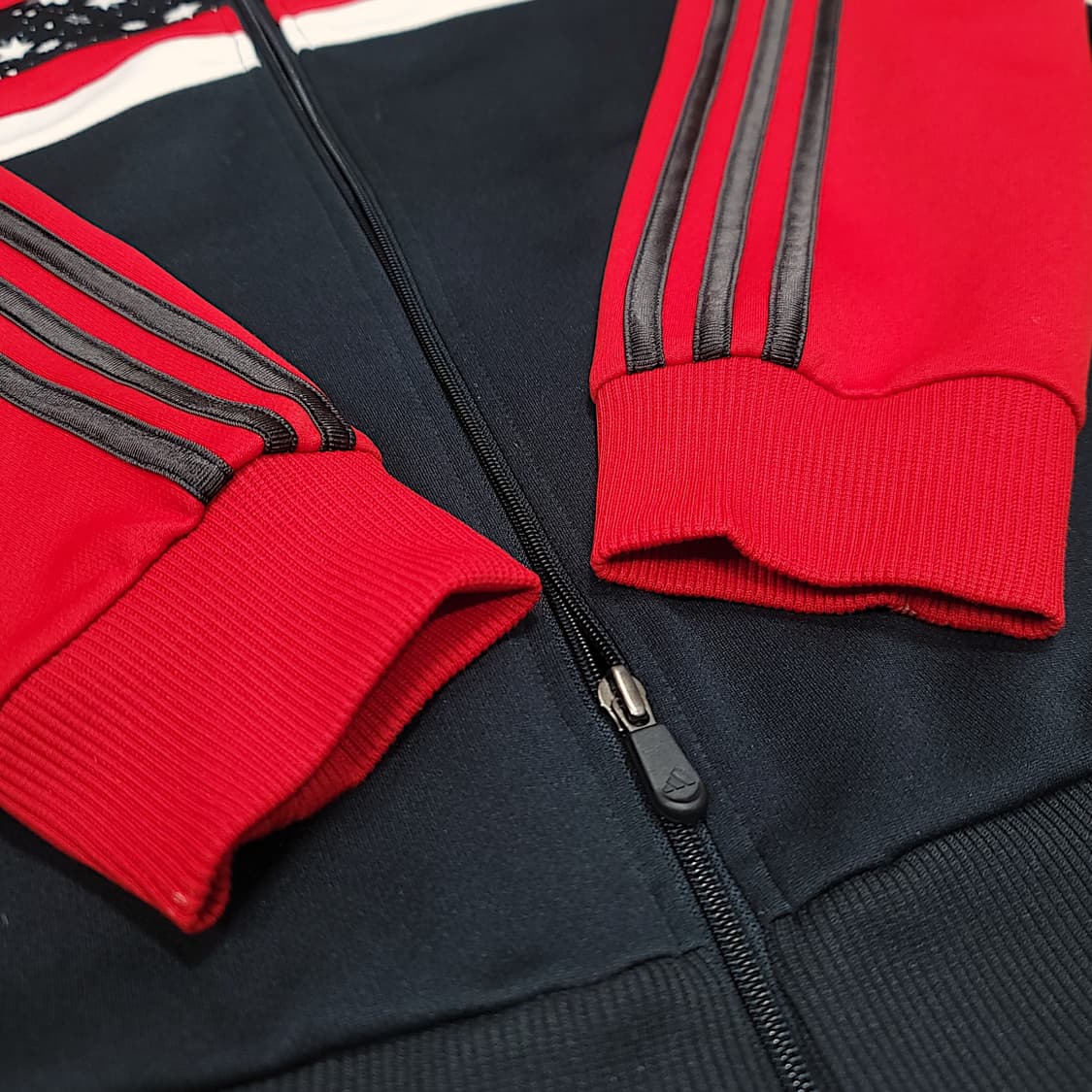 [105] 아디다스 레드 00s 스타패턴 니트 트랙탑 져지 상품이미지7