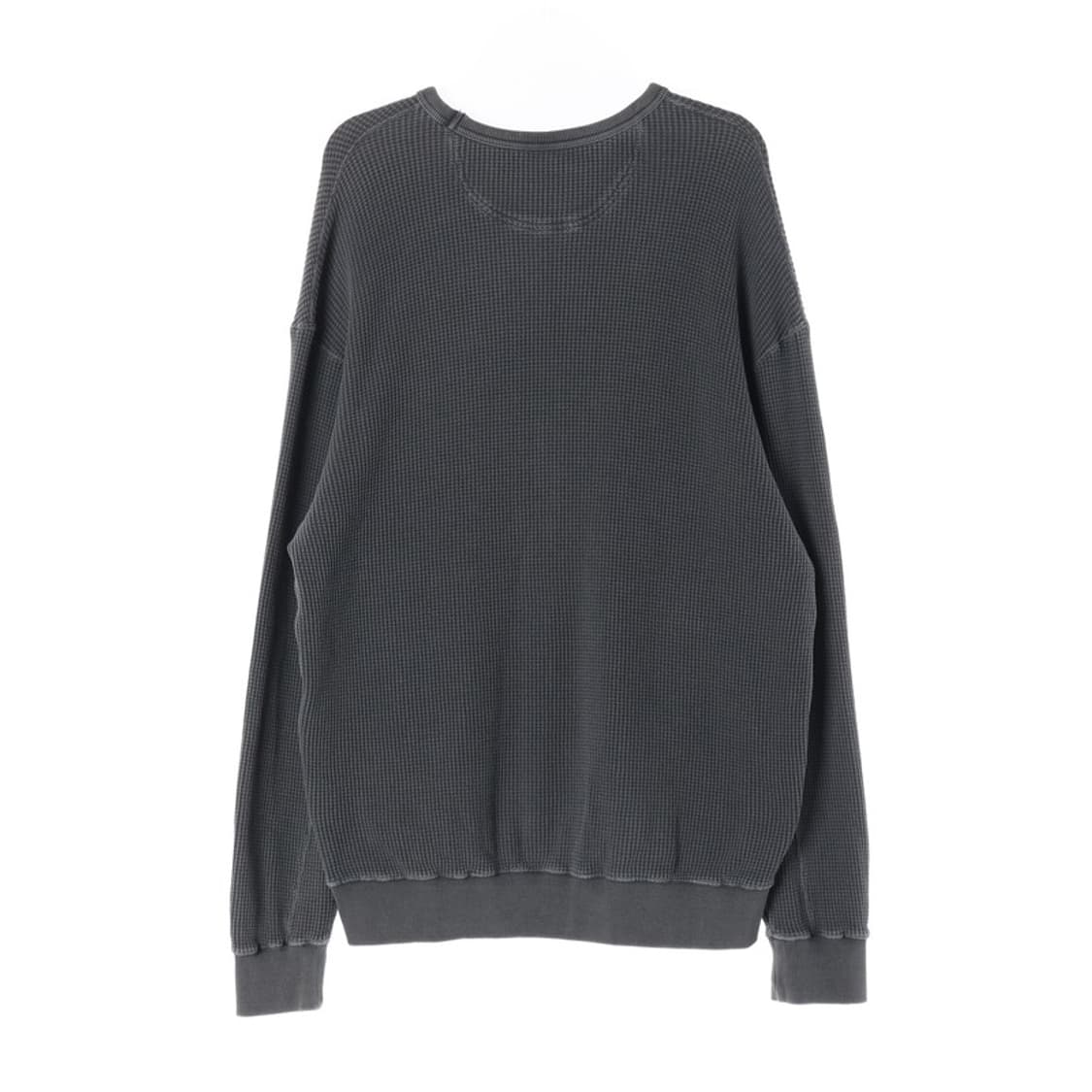 커버낫 와플 오버핏 차콜 맨투맨 XL 상품이미지2