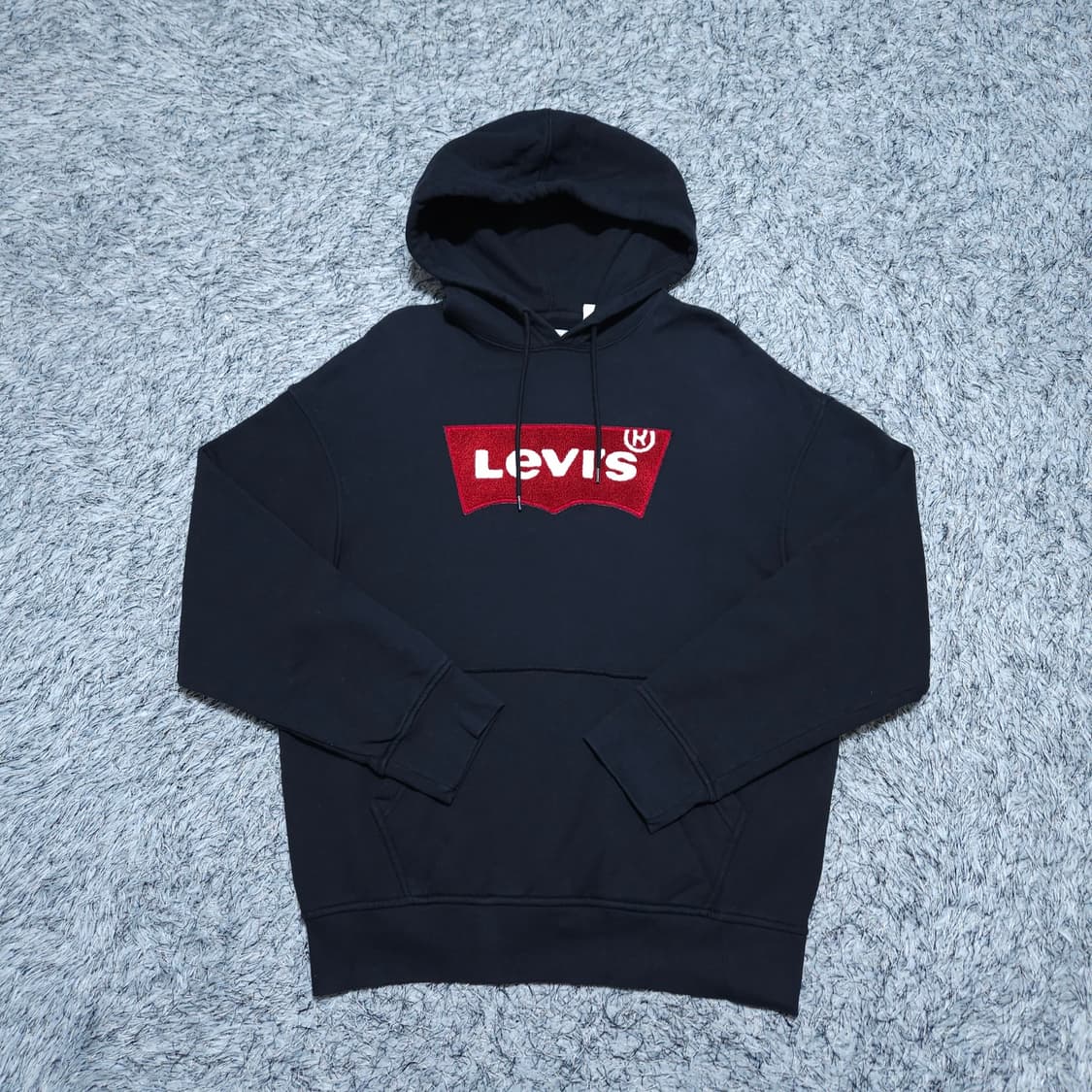 리바이스) M 남자 오버핏 후드티셔츠 / 왕눈이샵 상품이미지1