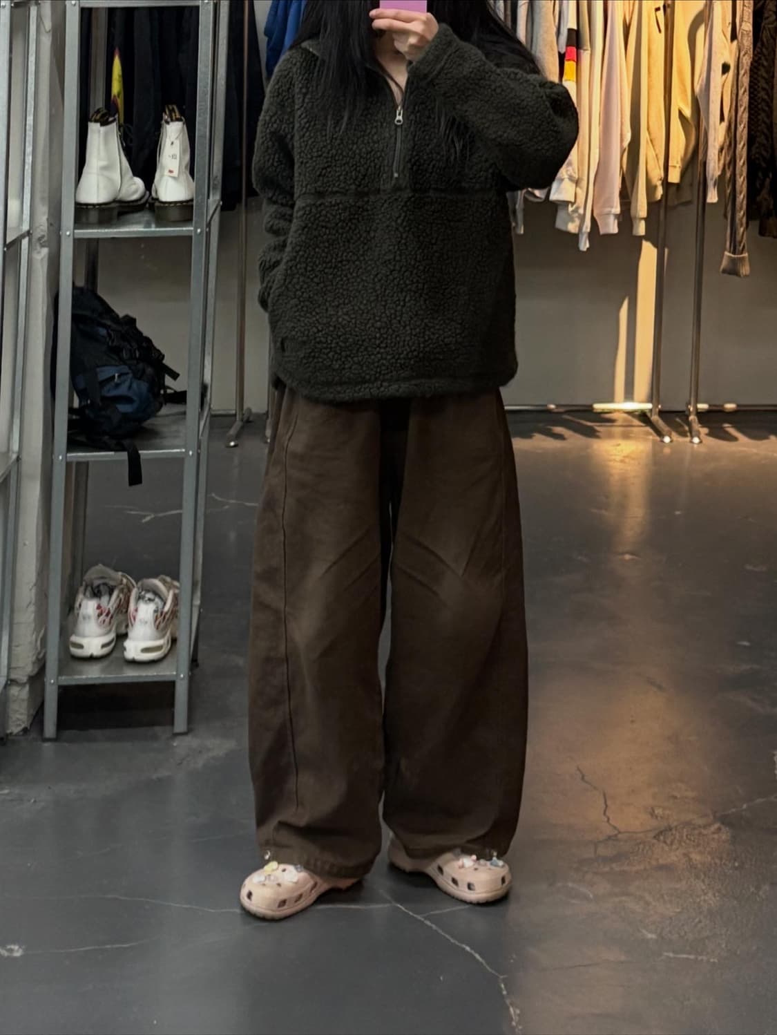 노스페이스 락 솔리드 하프집업 플리스 쟈켓 A2882 상품이미지1