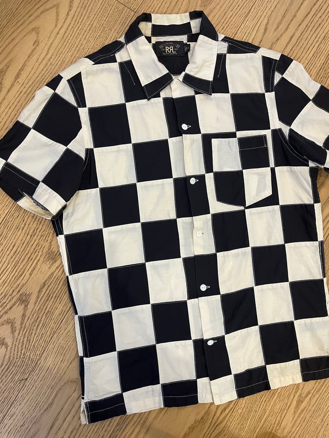 RRL 더블알엘 체커보드 셔츠 상품이미지1