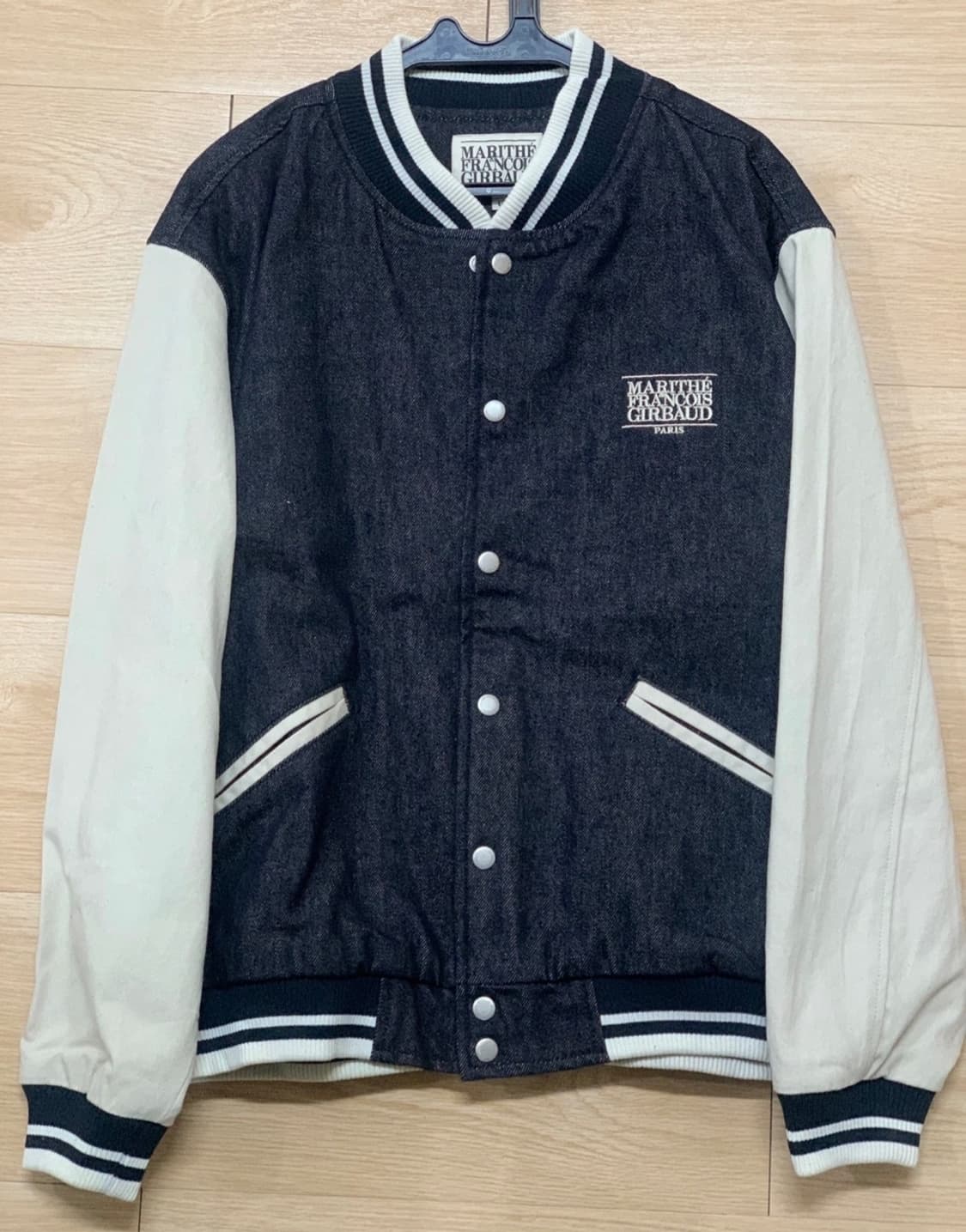 새상품급 마리떼 프랑소와 저버 바시티 자켓 L 상품이미지2