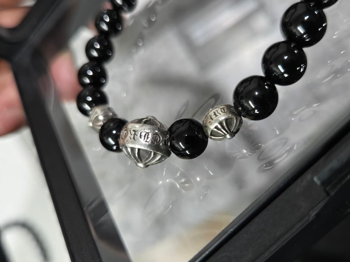 크롬하츠  비즈 3볼 팔찌(정품) 상품이미지4