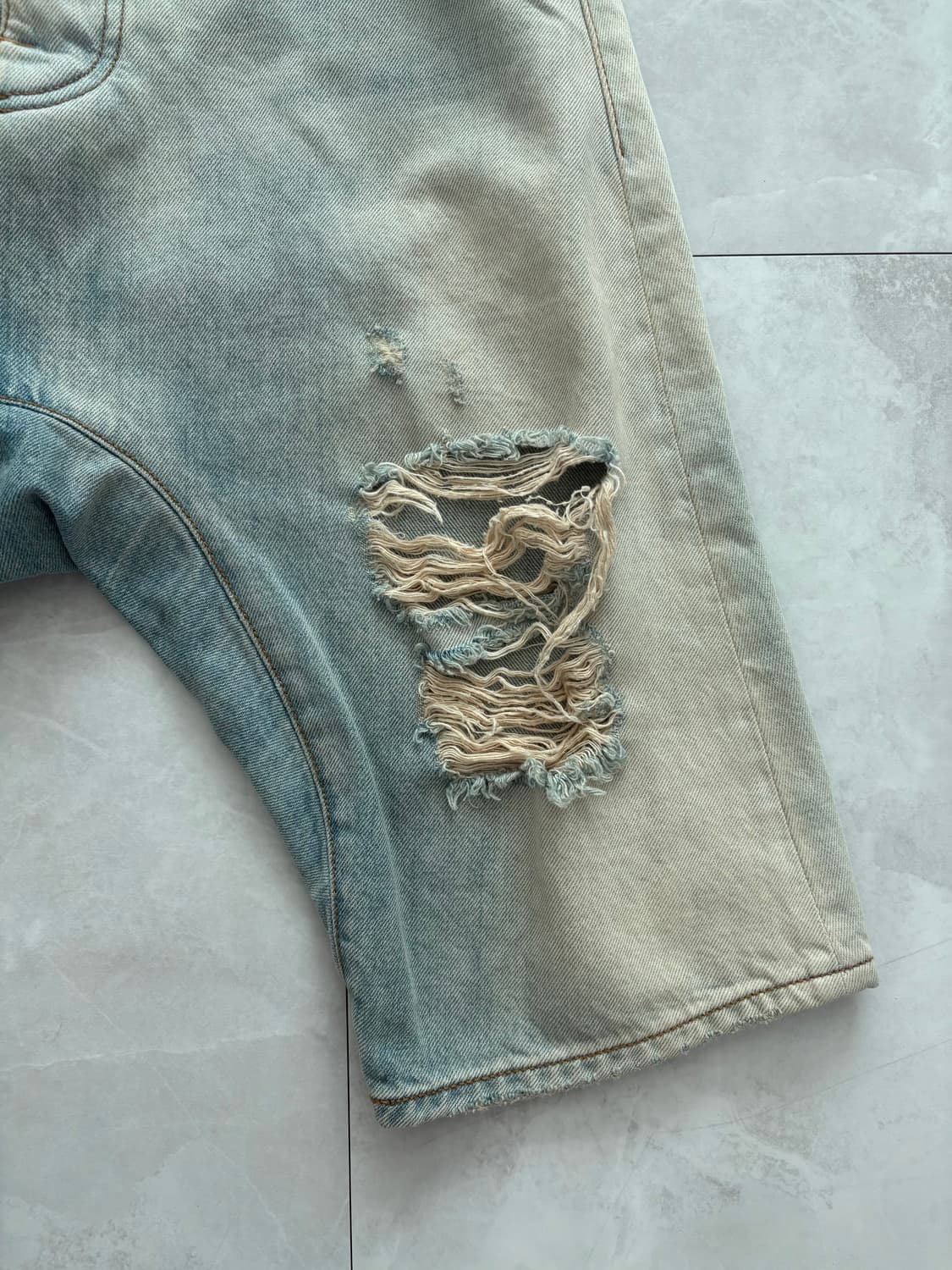 R13 데님 반바지 상품이미지4