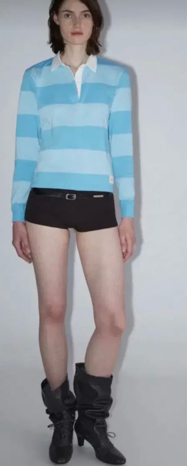 팔로마울 스트라이프 럭비 긴팔 티셔츠 상품이미지2
