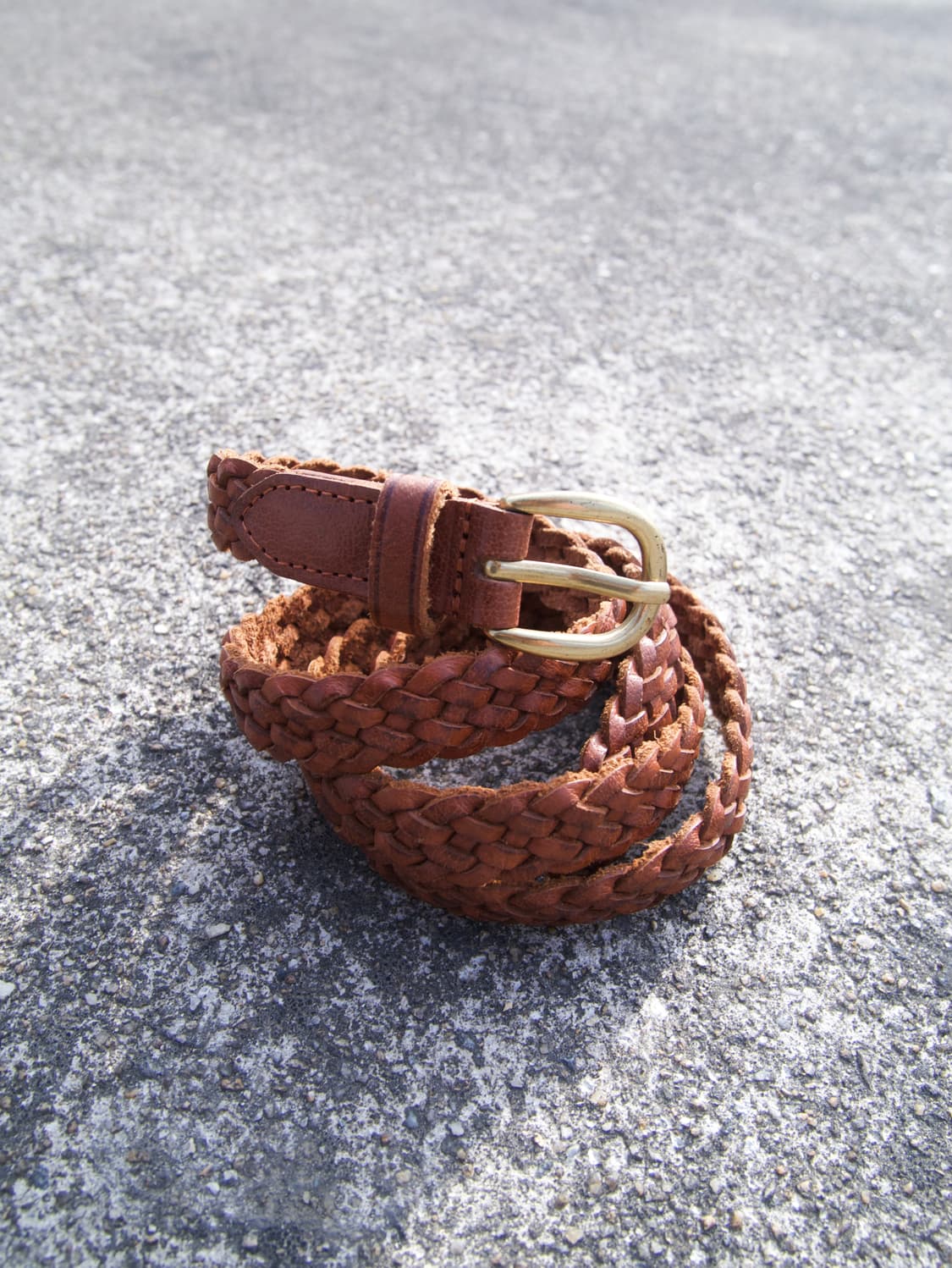 [URBAN RESEARCH] twist leather belt 상품이미지1