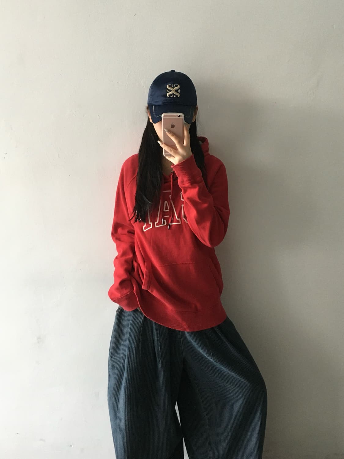 갭 자수패치 후드티 상품이미지1