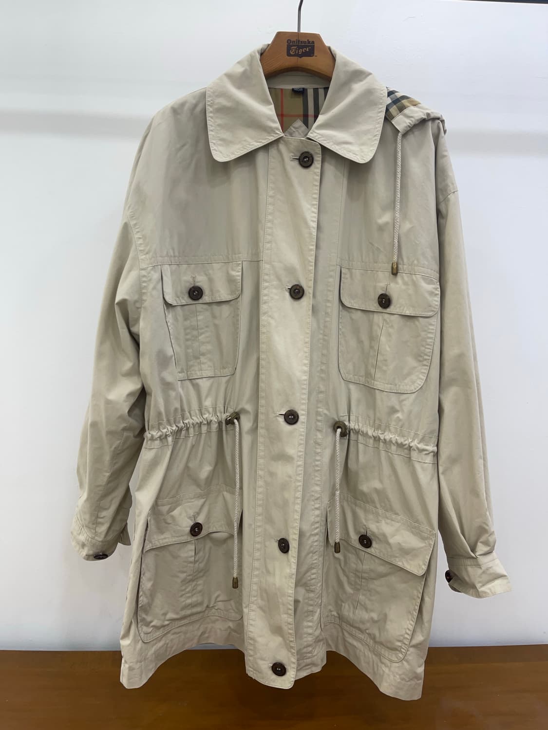 버버리 여성 후드 트렌치 야싱 상품이미지3