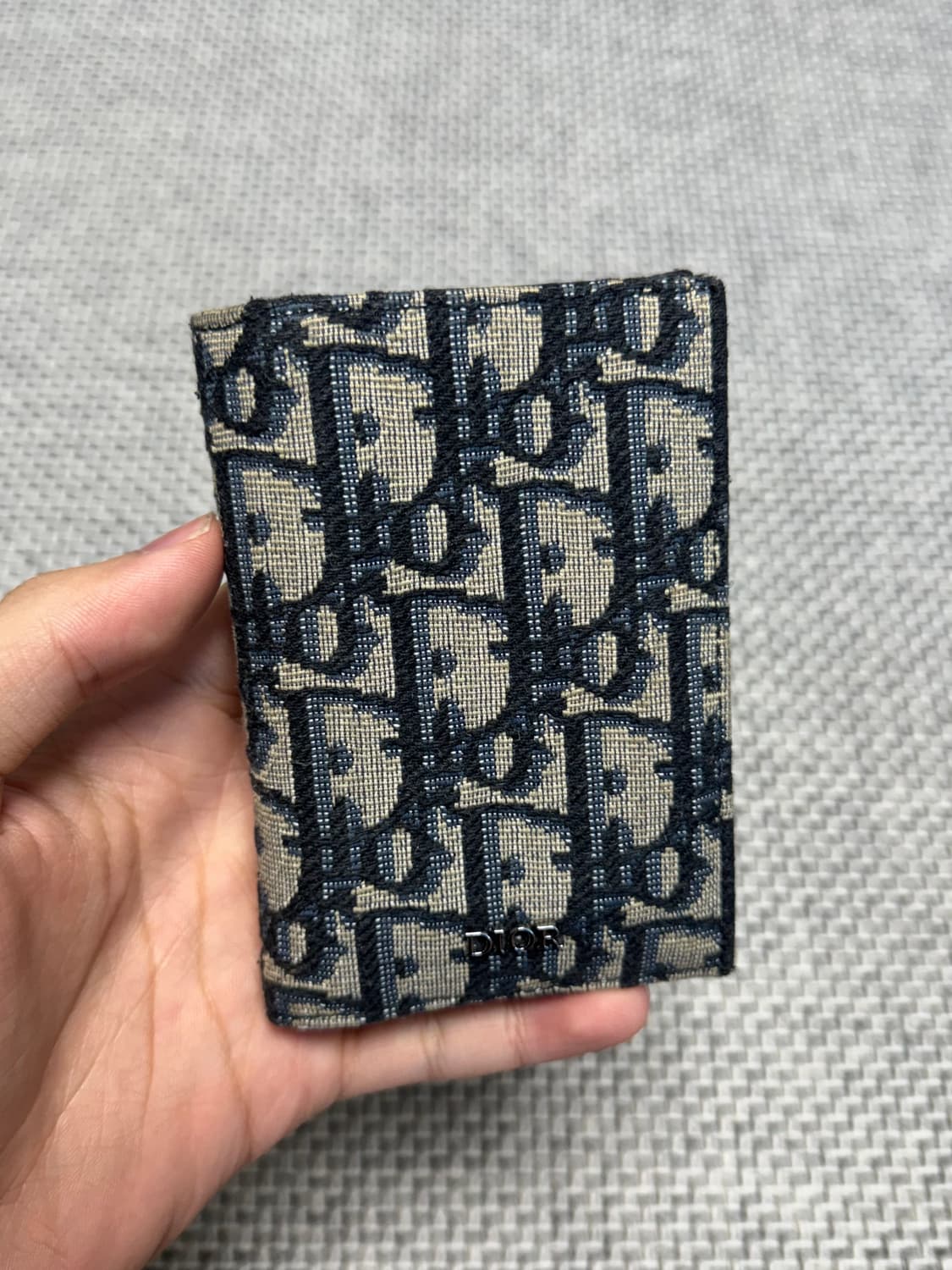 디올 오블리크 카드지갑 오거나이저 상품이미지1
