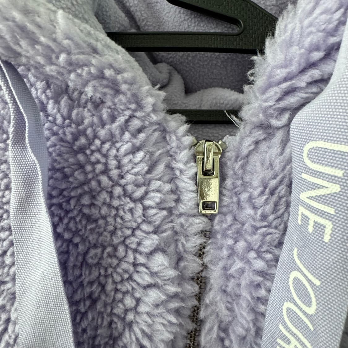 클라이드 연보라 뽀글이 후드 점퍼 상태 매우좋음 상품이미지5