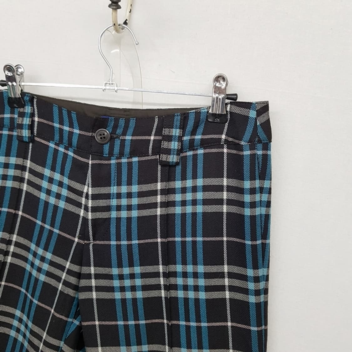 Burberry 버버리 블루라벨 모 100% 체크 팬츠 상품이미지5