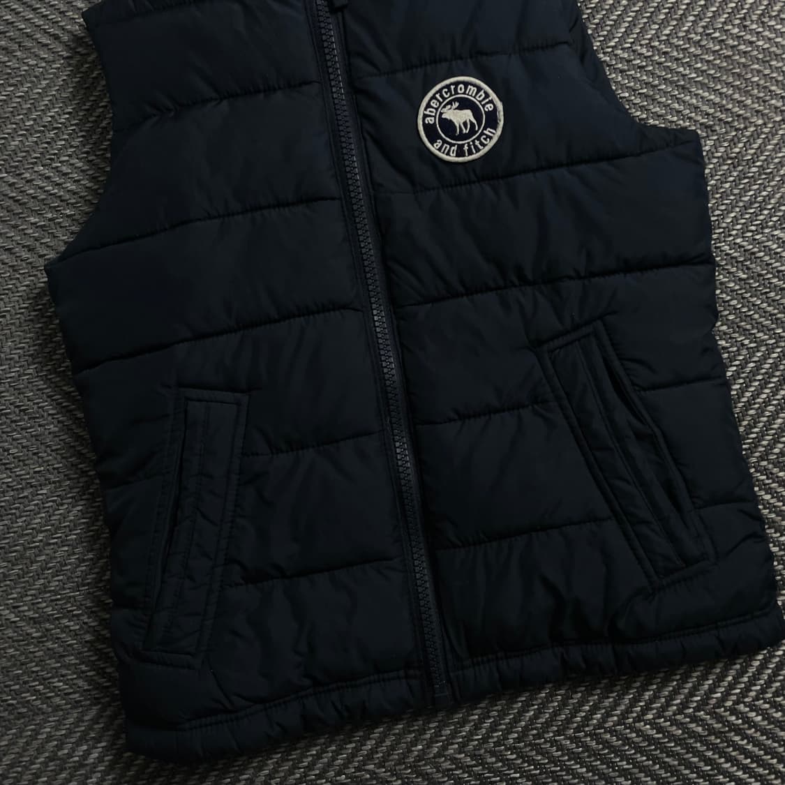 아베크롬비 y2k 크롭 빈티지 다운 베스트o 4150 상품이미지2