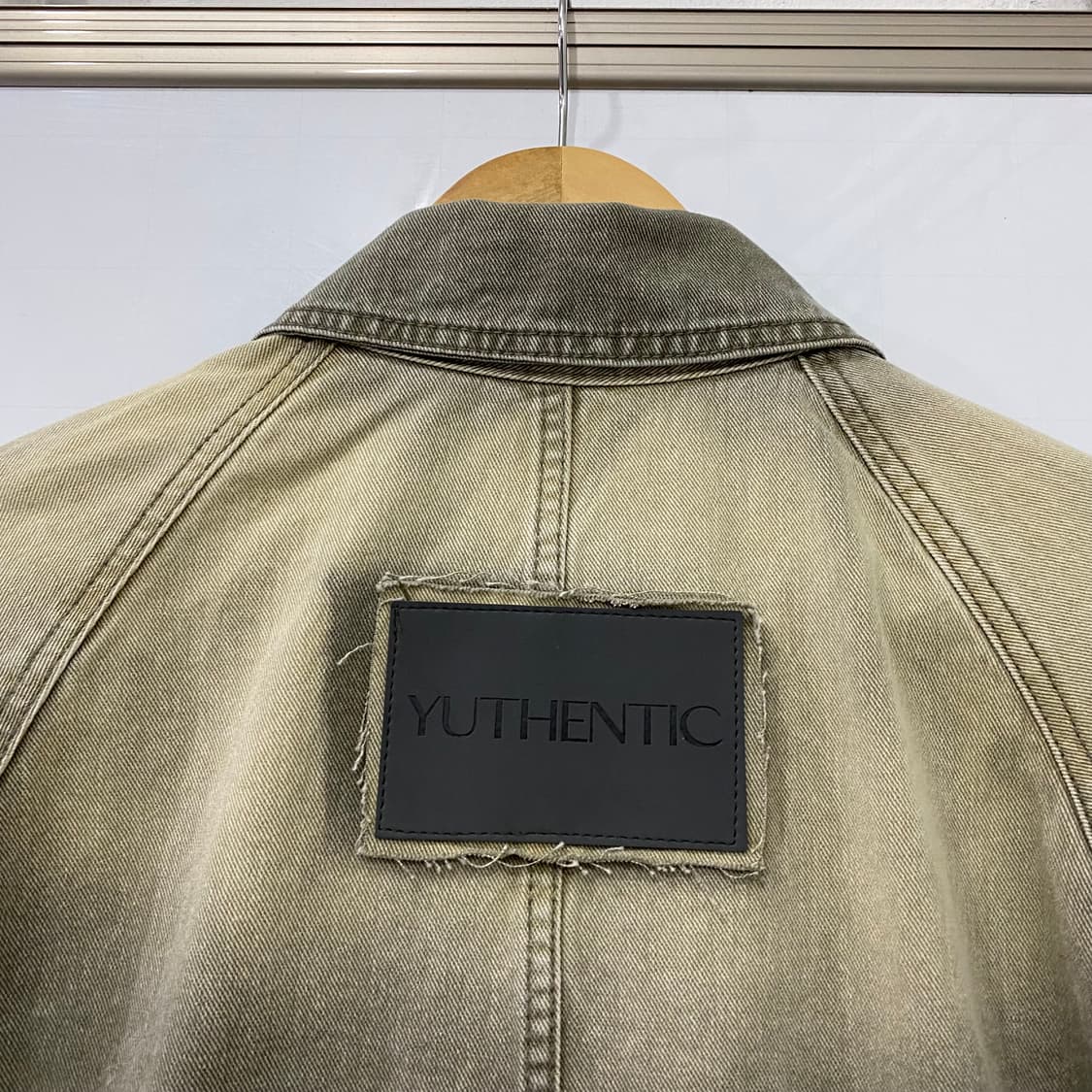 YUTHENTIC 데님 롱자켓(89) 상품이미지5