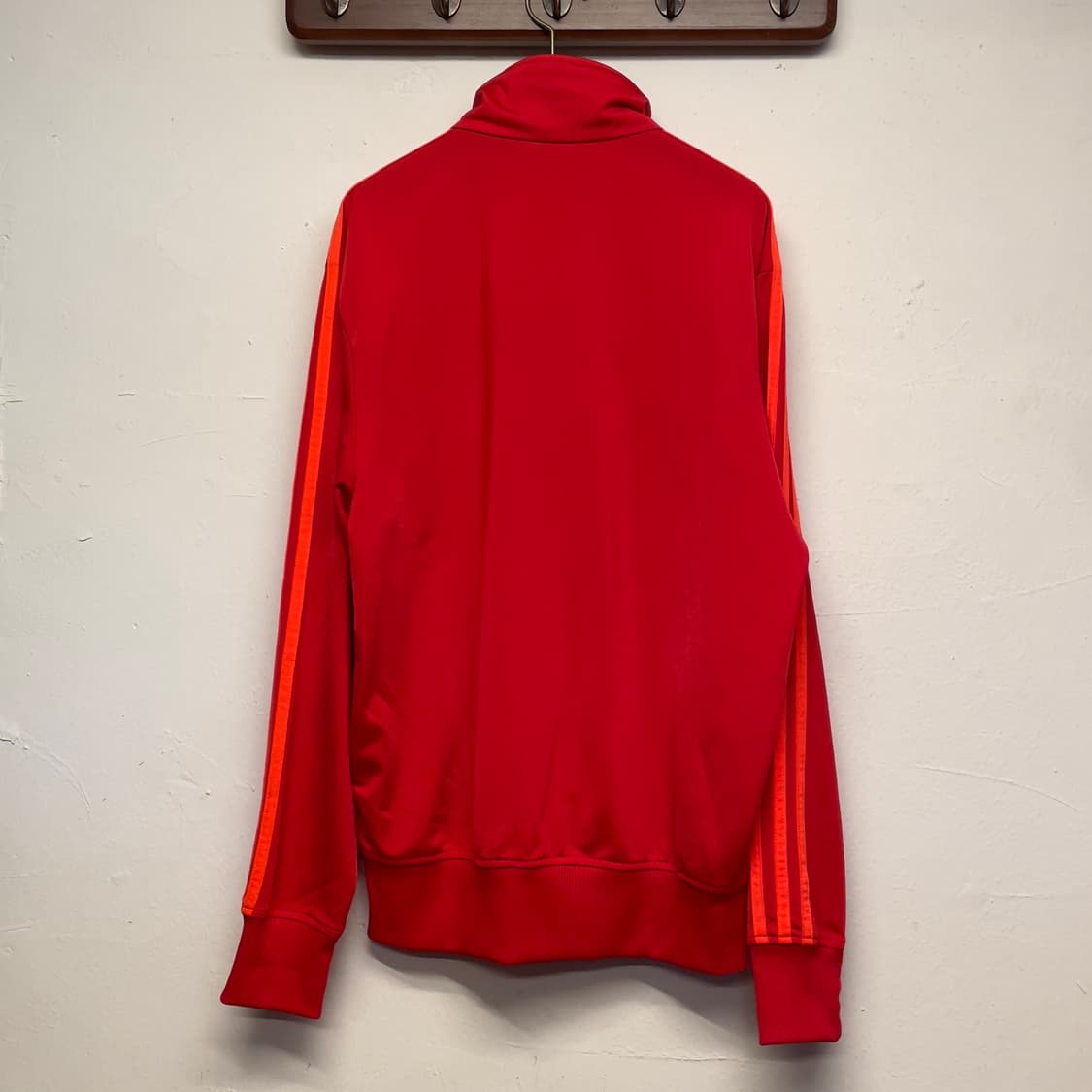 아디다스 파이어버드 형광 레드 져지 자켓  상품이미지4