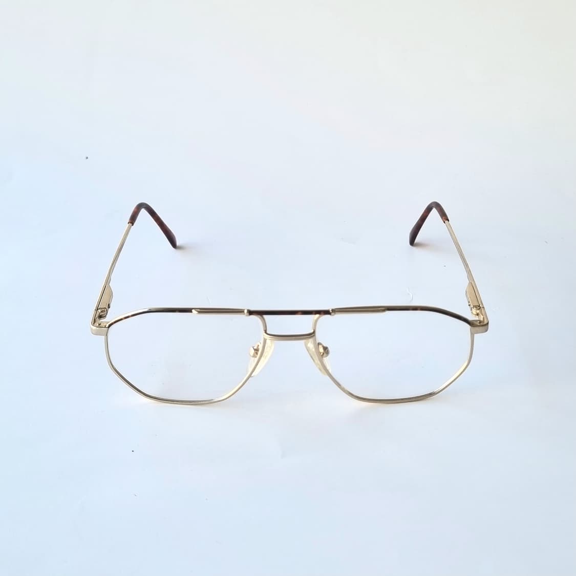 데드스탁 빈티지 헥사곤 더블 브릿지 안경테 756 상품이미지2