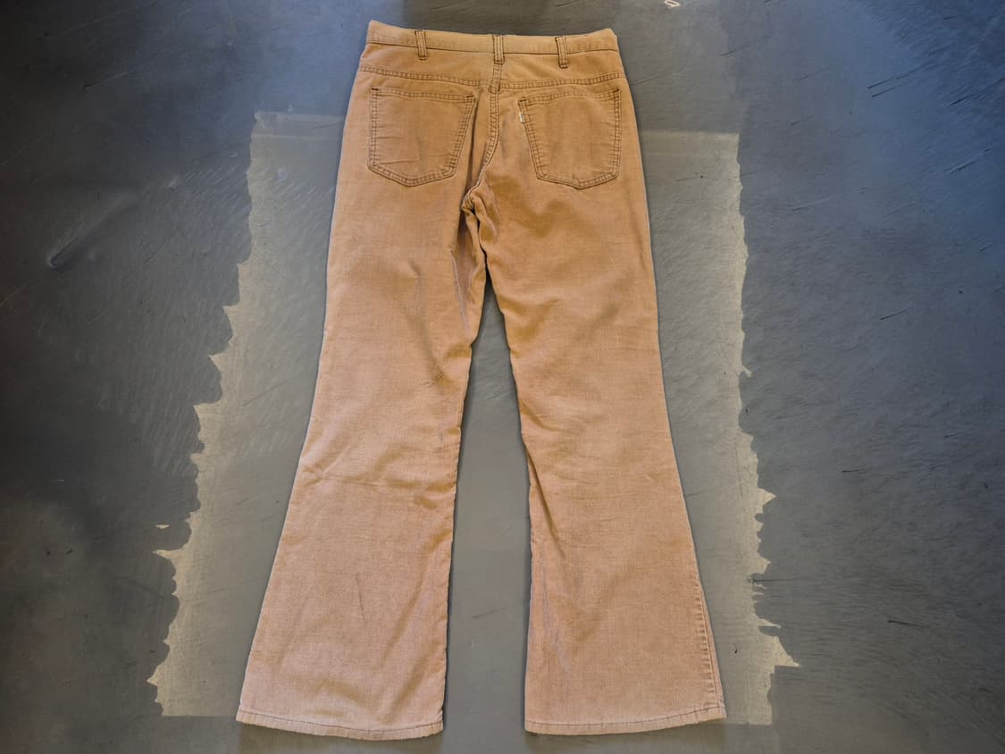 70s Levi's 646 벨바텀 코듀로이 부츠컷 팬츠 상품이미지2