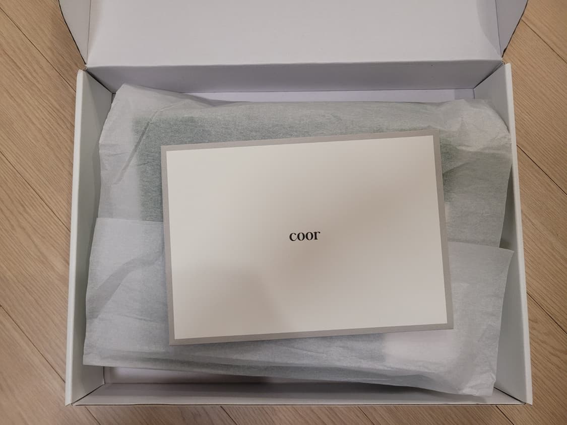 쿠어 울 니트 그린 L사이즈 새상품 상품이미지3