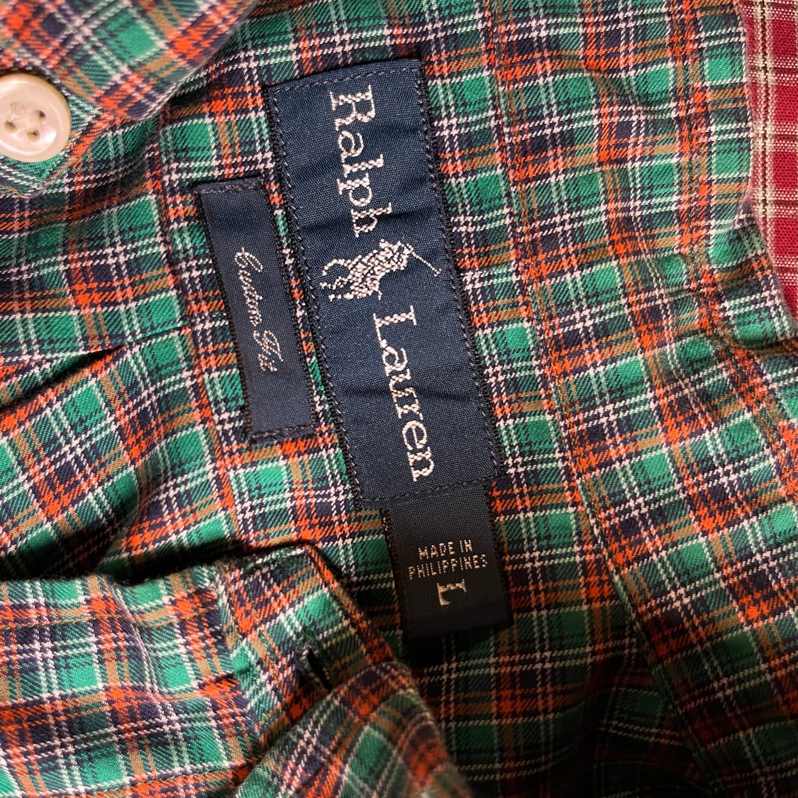 폴로랄프로렌 체크셔츠 상품이미지5