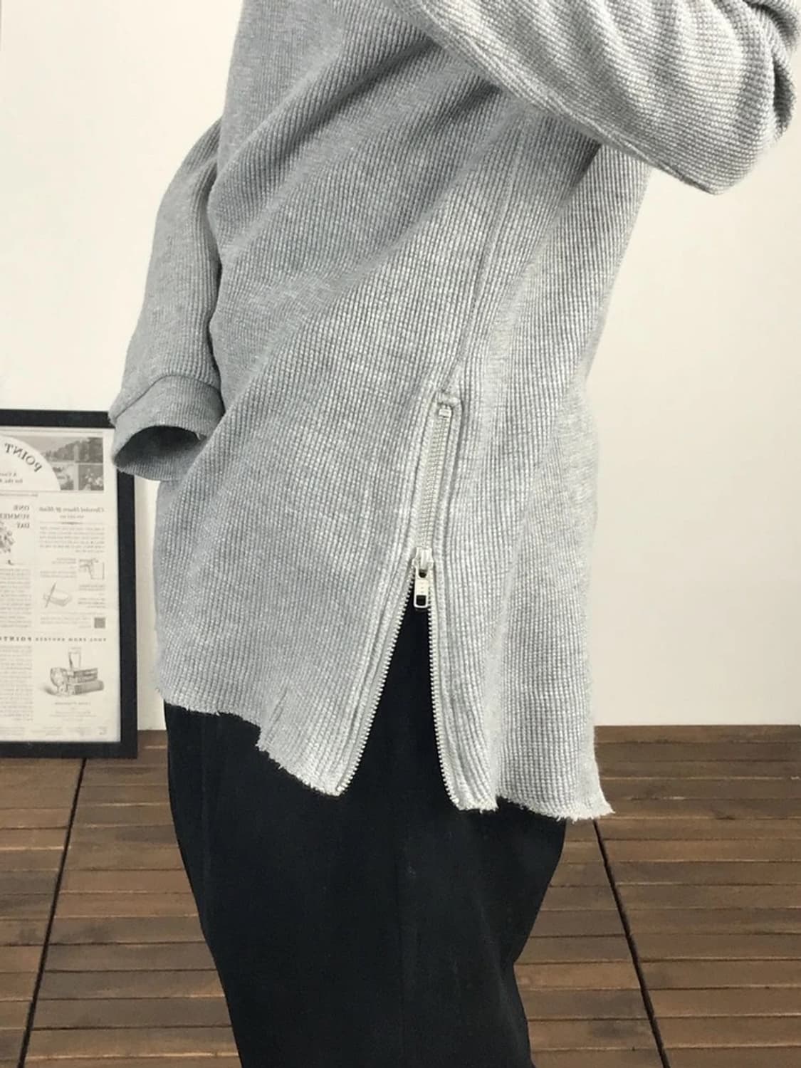 AZUL by moussy Zip Long Sleeve 상품이미지3