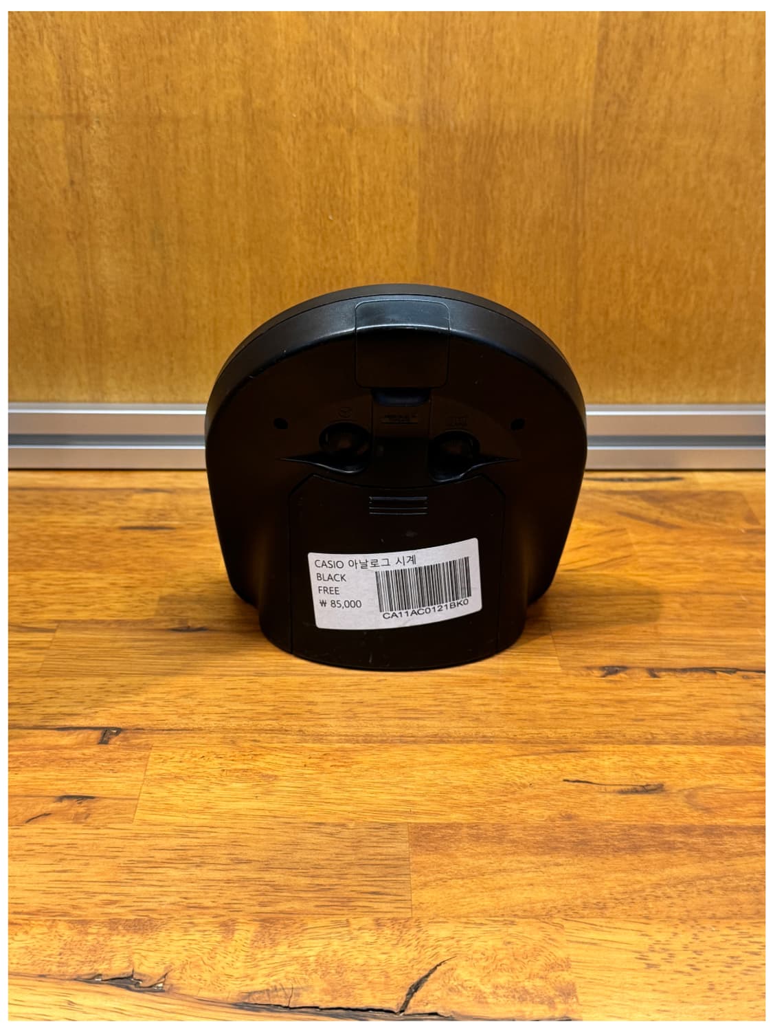 CASIO TSA-81 table clock (Black) 상품이미지2