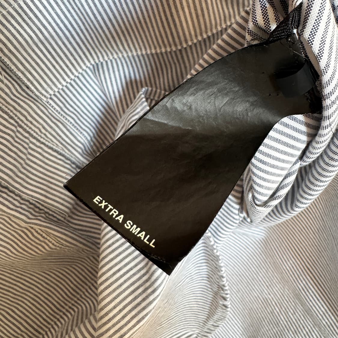 [XS] 피어오브갓 6th 그레이 스트라이프 풀오버 헨리 셔츠 상품이미지7